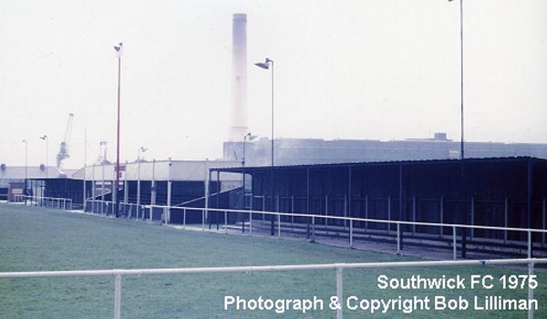 Old Barn Way, Southwick FC. 1975. © Bob Lilliman